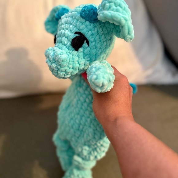 Crochet Dragon Lovey - Picture 3 of 5